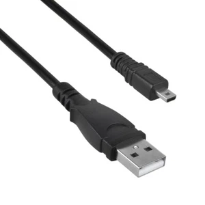 USB Cable Cord For Panasonic Lumix DMC-FH7 FX10 FS8 DMC-GH4 FZ15 FZ3 Camera - Picture 1 of 3