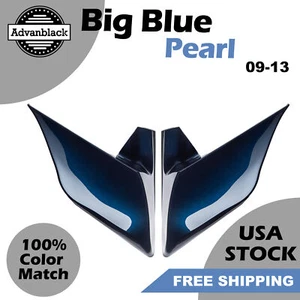 Panel de cubierta lateral extendido Advanblack Big Blue Pearl para Harley 09-13 - Imagen 1 de 8