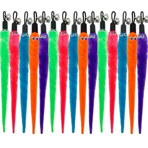 Cat Worm Toy Refills Cat Wand Attachments 15 PCS Worms Cat Toy Refill Cat Wan... - Picture 1 of 6