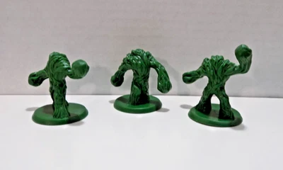 MTG Arena of the Planeswalkers Game Replacement Figures 3 Green Squad Elementals - Image 1 of 4