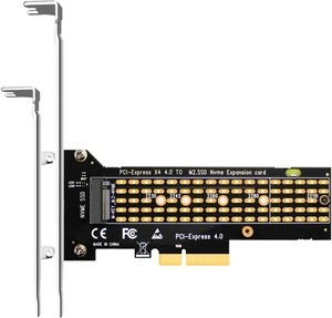 GLOTRENDS PA22110 M.2 Nvme to Pcie 4.0 X4 Adapter for 22110 M.2 Nvme SSD - Picture 1 of 12