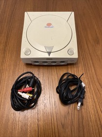SEGA Dreamcast Console (HKT-3020) w/ Power & AV Cables TESTED