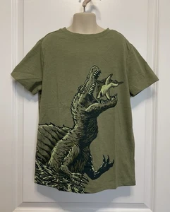 Camiseta adaptativa de manga corta con gráfico de 'Dino/Tiburón' para niño M(8) - Cat & Jack - Imagen 1 de 5