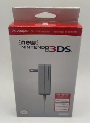New Nintendo 3DS AC Adapter Charger 3DS XL 2DS Official Genuine USA - Image 1 of 4