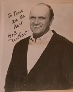 Bob Newhart (1929-2024) handsigniertes Foto der späten Legende! Wahrer Schatz! - Bild 1 von 2