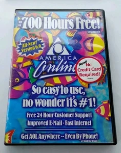 America Online Blockbuster AOL 6.0 2000 Free Trial Disc Mailer - Picture 1 of 7