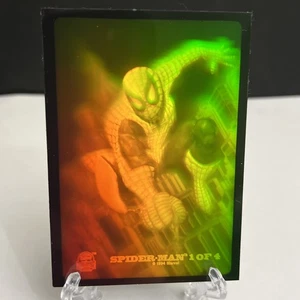 1994 Marvel Universe Spiderman 3D Hologram Chase Card #1 of 4 - Picture 1 of 7