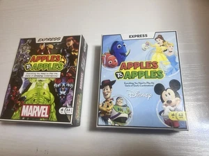Apples to Apples Express Kartenspiele Mattel Disney & Marvel Edition Neu - Bild 1 von 3