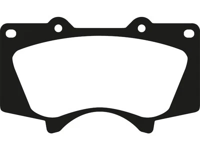 Kit de pastillas de freno y rotor para Toyota Tacoma 2005-2018, 2022-2023 EBC 21584WBTG Foto 1 de 3