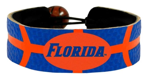 Florida Gators Wordmark Color Basketball Bracelet [NEW] Jewelry Wrist Necklace Cover