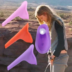 3Pcs Portable Female Woman Urinal Urine Pee Funnel Camping Travel Toilet Device - Picture 1 of 12