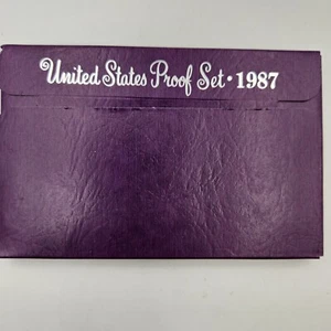 Juego de prueba de Estados Unidos 1987 caja original - Imagen 1 de 3