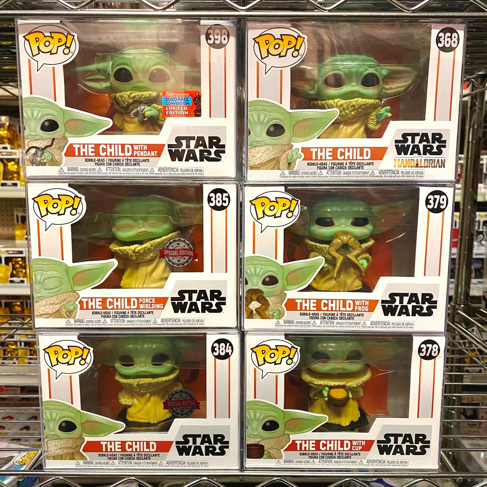 The Child Baby Yoda Vinyl Figure 1x 