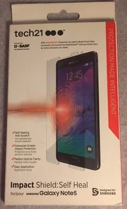 Brand New Original Tech21 Self Heal Screen Protector for Samsung Galaxy Note 5 ! - Picture 1 of 5