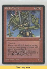 1995 Magic: The Gathering - Ice Age Goblin Mutant #GOMY READ i9x