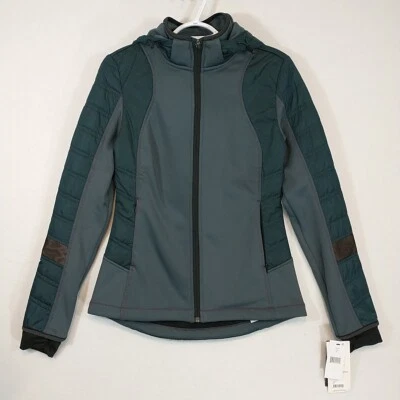 Chaqueta MPG Mondetta Fusion Color Block Cremallera Jade Mujer Mediana M Nueva Con Etiquetas Foto 1 de 4