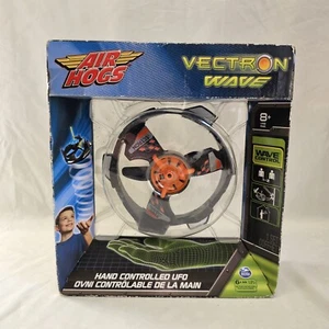 AIR HOGS VECTRON WAVE CONTROL Hand Controlled UFO Orange Black New In Box - Picture 1 of 6
