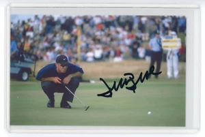 David Duval signiertes Foto - 2001 Open Championship Sieg letzte Runde Golf Auto - Bild 1 von 2