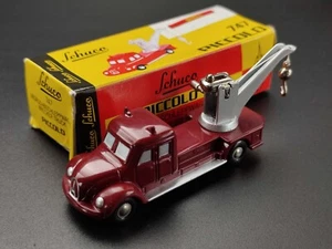Schuco Magirus Deutz Fire Truck Piccolo 747 (1:90) Dark Red Box - Picture 1 of 9