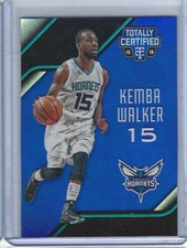 2015-16 Totally Certified Kemba Walker #129 Mirror Blue Parallel #10/99 