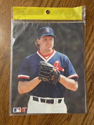 1989 MLB Superstar 8 x 10 Photos Boston Red Sox unopened 4 pack Roger Clemens - Image 1 of 3
