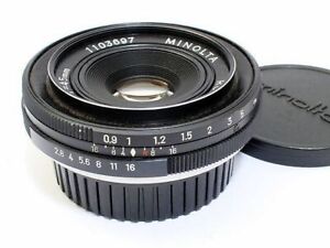 Mnolta Rokkor-TD 45mm F2.8 MF Standard Prime Lens SR Excellent from Japan F/S
