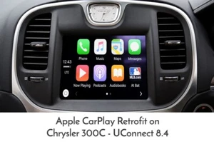 Apple Carplay & Android Auto For 2015y~2017y CHRYSLER 200/300(S/C) 8.4” Uconnect - Picture 1 of 6