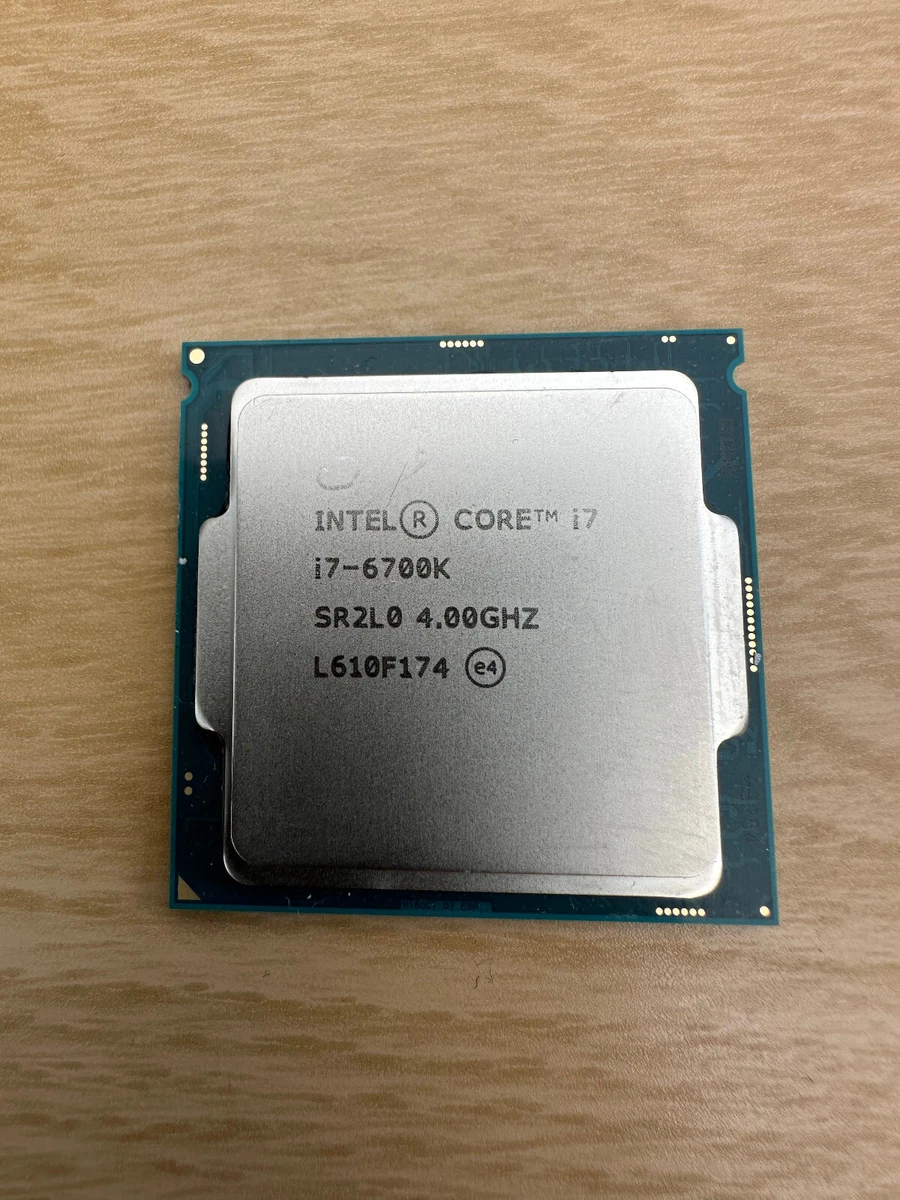 Intel Core i7-6700K Processor Model Computer Processors (CPUs) for