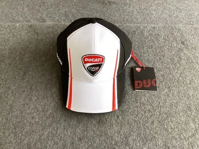 Ducati Basecap,unisex individuell verstellbar „Corse“ schwarz/weiß NOS original - Bild 1 von 4