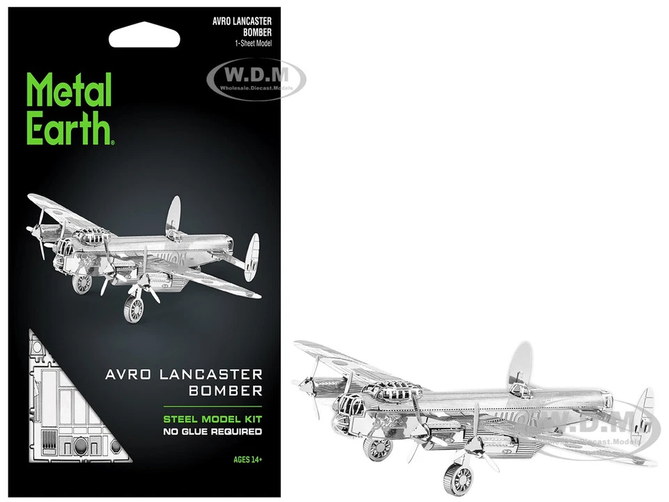 Metal Earth 3D Metal Model - Avro Lancaster Bomber Plane