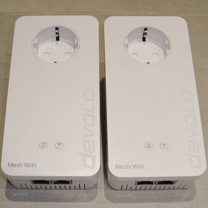 devolo Mesh WiFi 2 Powerline Starter-Kit 2400 Mbps WiFi 2,4 & 5 GHz 100% OK - Bild 1 von 1