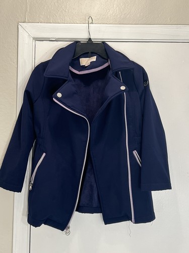 Giacca cappotto ragazza Michael Kors taglia 7 8 blu navy