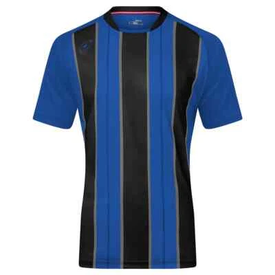 Футболка Xara взрослая унисекс 1033 Highbury размер средний королевский синий черный новая - Изображение 1 из 2