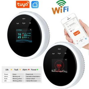 Smart Home Natural Gas Sensor Detector Combustible LPG Gas Alarm Leakage Sensor - Picture 1 of 14