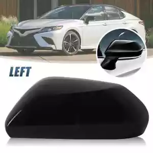 Left Driver Side Rearview Wing Mirror Cap Cover For Toyota Camry 2018-2024 2022 - Picture 1 of 8