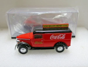 1/43 MATCHBOX COLLECTIBLE 1937 GMC DELIVERY VAN COCA COLA + DISPLAY CASE YPC02 - Bild 1 von 6