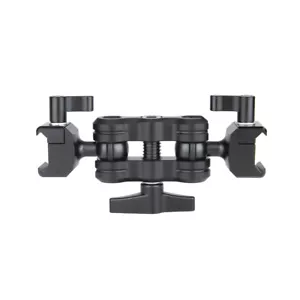 NICEYRIG Articulating Arm with Double Ballheads (NATO Clamp) for Monitor Support - Bild 1 von 8