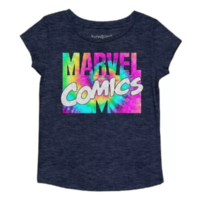 Camiseta gráfica de Marvel Comics de 4 jumping beans para niñas Foto 1 de 4