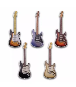 2024 PAMP 1 oz Proof Silver Fender® Stratocaster Am Ultra Amethyst - Picture 1 of 10