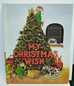 VINTAGE 1986 My Christmas Wish - Personalized Book - Free Shipping - Ages 2-12 - Picture 1 of 6