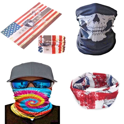 Scaldacollo da moto scooter elastico bandana paracollo  anti vento leggero - Immagine 1 di 3