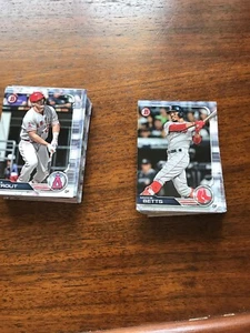 2019 Bowman Complete Base Set 1-100 Trout Aaron Judge Ohtani Acuna Baseball Card - Picture 1 of 12