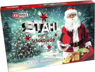 KS Tools Adventskalender 1/4" Torsions Bitsatz 42-tlg.
