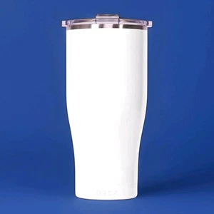 ORCA Chaser 16oz Pearl White Stainless Steel Double Insulated Tumbler w/ Lid - Picture 1 of 11