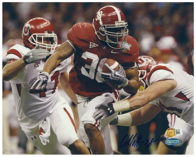 Glen Coffee Signed Alabama Crimson Tide 8x10 Photo (Steiner COA & SM Hologram) - Image 1 of 2