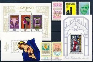LS58116 Germany Bundespost jugendstil & religious art fine lot MNH - Picture 1 of 1