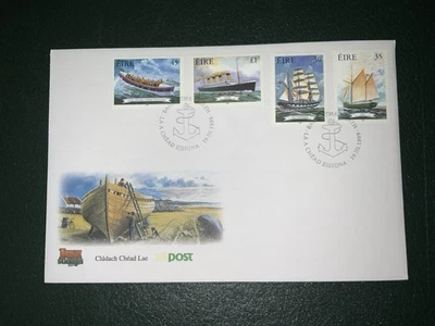 Ирландия 1999 No1169-1172a,1173 Maritime Heritage - 3 FDCs - Изображение 1 из 3