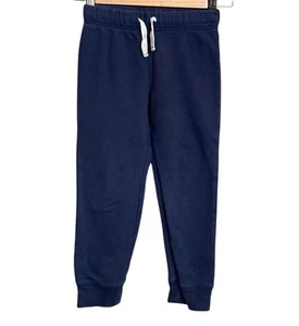 Boy’s Carter’s Blue Fleece Drawstring Jogging Sweat Pants - Size 6 - Picture 1 of 2