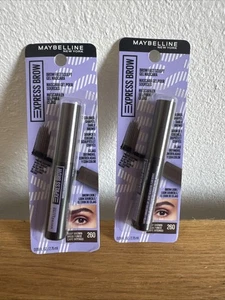 2er Pack Maybelline Express Brow Fast Sculpt Augenbrauen Gel Mascara Deep Brown 260 - Bild 1 von 2