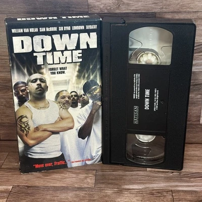 Down Time VHS Used Prison Drama Urban Indie Artisan Rare OOP - Image 1 of 4